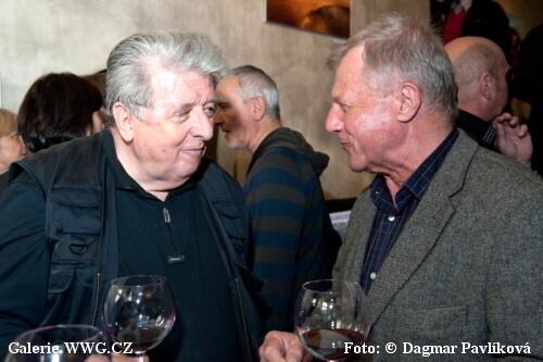 Zahájení výstavy - Stanislav Pokorný - K zemi blíž - foto: © Dagmar Pavlíková Zahájení výstavy - Stanislav Pokorný - K zemi blíž - foto: © Dagmar Pavlíková